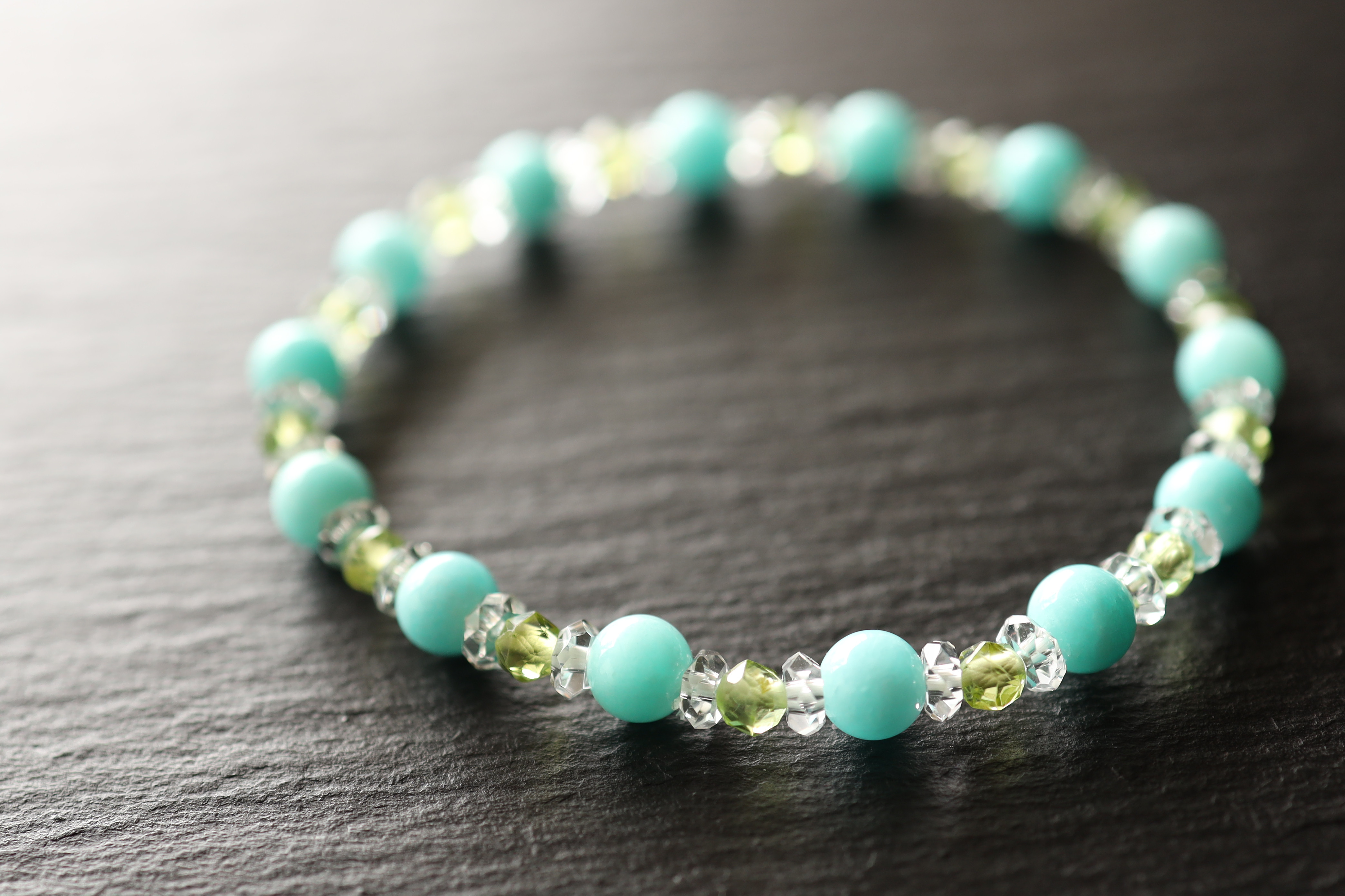 ☆特別ご提供☆希望の石☆【アマゾナイト『ホープストーン』ラウンド連