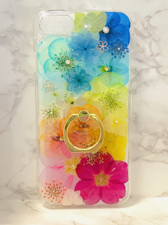 ꕤ*.1 押し花ケース オーダー  iPhone・Android 97d13314966a05a19ff4869bbb0906