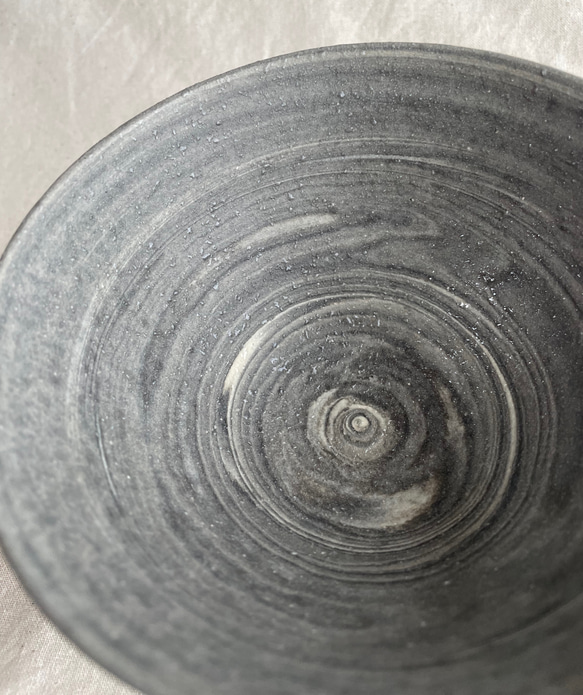 marble 焼き締め茶碗 3枚目の画像