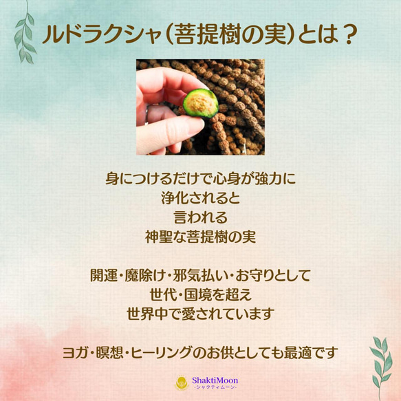 レア・希少！大粒！神秘の6条スター！恋愛成就のお守りをお探しのあなたへ！神秘の六条線スターガーネットと10面ルドラクシャ 9枚目の画像