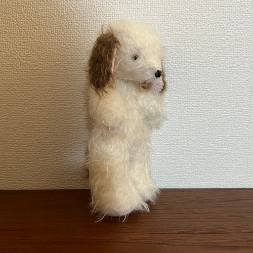 小さなたれ耳わんこ(白) ぬいぐるみ ya_no 通販 16249530｜Creema