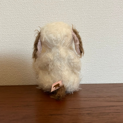 小さなたれ耳わんこ(白) ぬいぐるみ ya_no 通販 16249530｜Creema