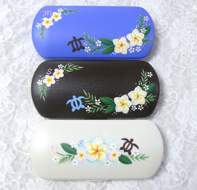 いいみ　トールペイント作品　メガネケース