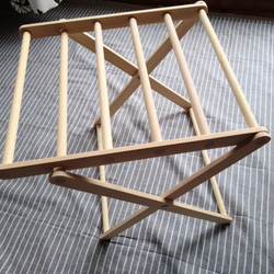 木製卓上クロスドライヤー ハンガーラック 月ぱぱ 通販 16250235