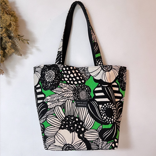 【テレビで話題】 トート marimekko ハンドバック 遂げ キルティング バッグ