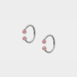 【粉彩】1%的圓滿- 圓管版大耳扣（單支）（四色） 第4張的照片