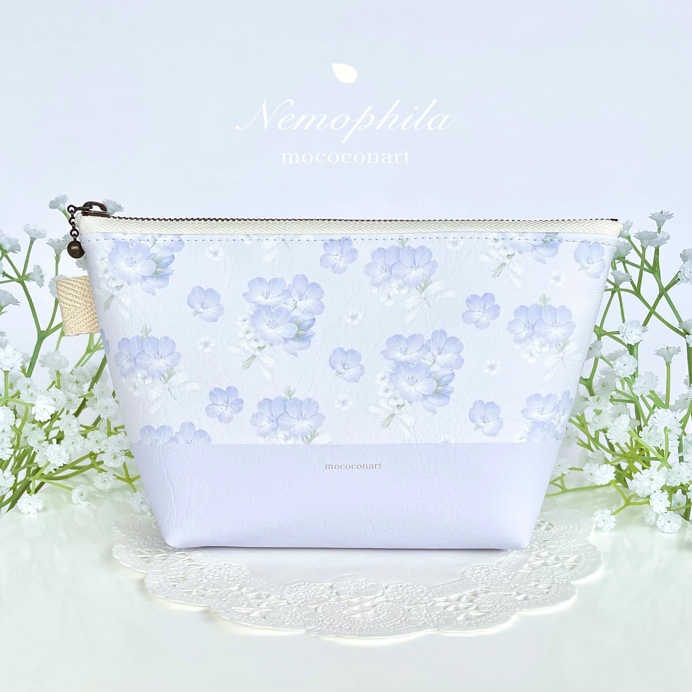 BAKER】お花柄がカワイイ！水玉 【TED ポーチ メイクアップ