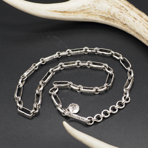 NAVAJO STYLE - Hand Made Silver Chain (CNA Ty-4) ナバホ NAVAJO STYLE - Hand Made Silver Chain (CNA Ty-4) ナバホ