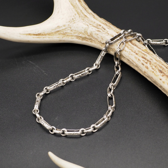 NAVAJO STYLE - Hand Made Silver Chain (CNA Ty-4) ナバホ NAVAJO STYLE - Hand Made Silver Chain (CNA Ty-4) ナバホ