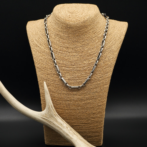 NAVAJO STYLE - Hand Made Silver Chain (CNA Ty-4) ナバホ NAVAJO STYLE - Hand Made Silver Chain (CNA Ty-4) ナバホ