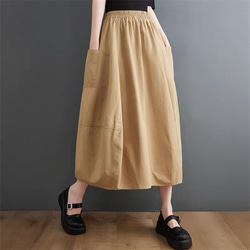 スカート、夏 、春、秋、ポケットつき、かわいいスカート 1枚目の画像