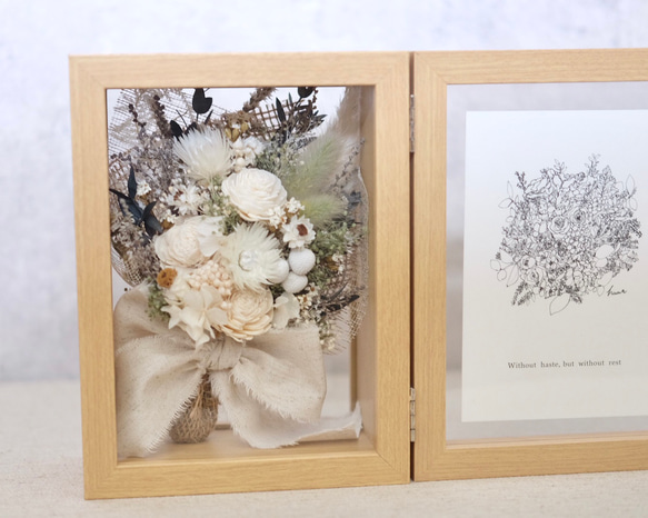 【名入れ可能/結婚祝い】エルビエフォトフレームホワイト/両親贈答品/結婚誓約書／両親感謝状 人気・おすすめ｜使いやすい・旅行におすすめ 品質保証 全国発送