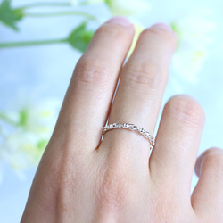 桜・フローラ】天然石チェリーブロッサムアゲート・S925/18KPGPピアス
