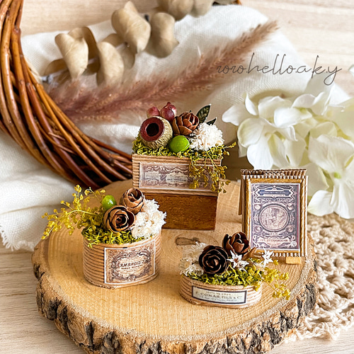 クラシカル】ミニチュアフラワーインテリア ドライフラワー ドライ