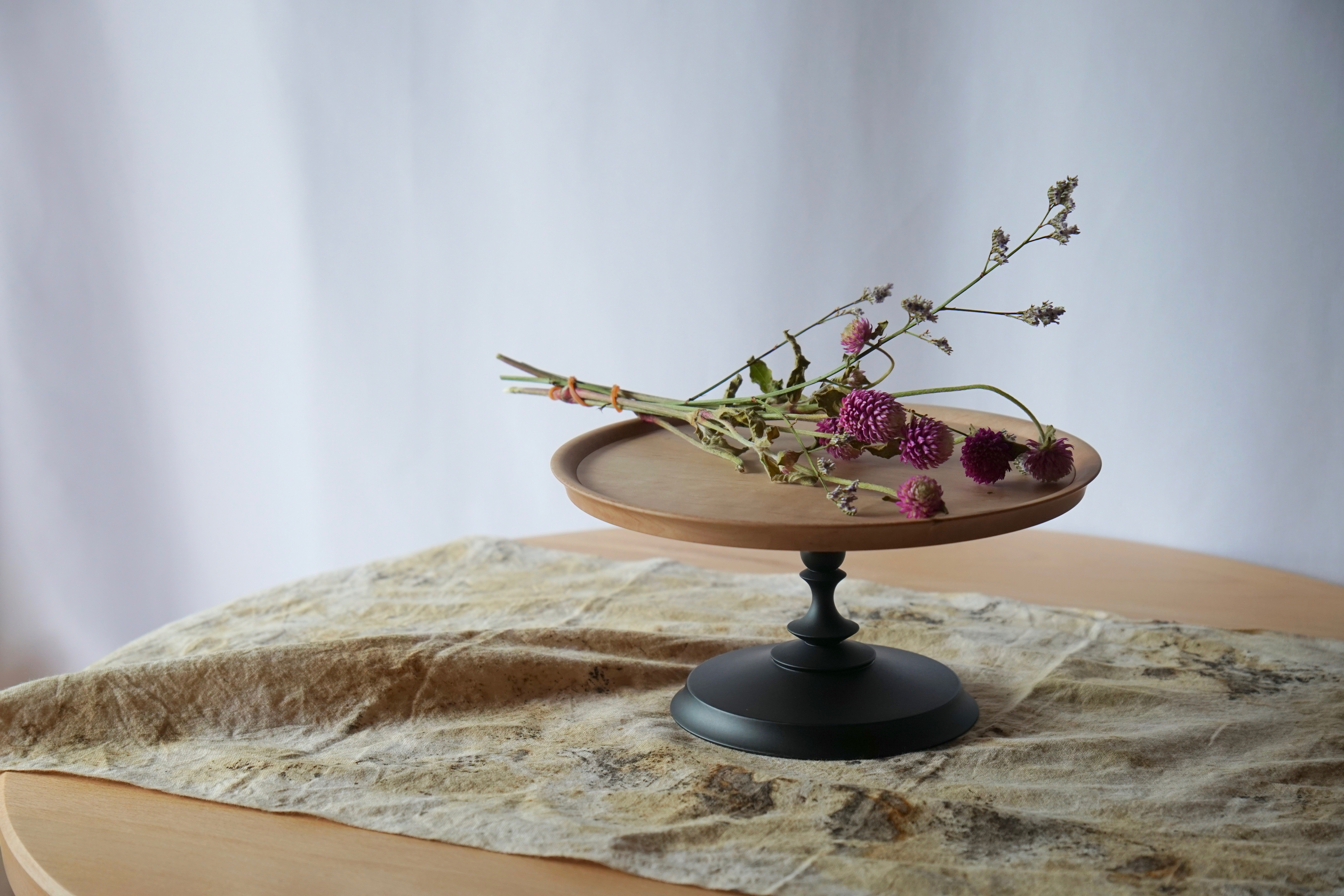 鮫島陽_ 舟Boat 13cm×5cm 脚付き皿　コンポート皿　小 鮫島陽_ 舟Boat 13cm×5cm 脚付き皿 コンポート皿 小 食器・キッチン