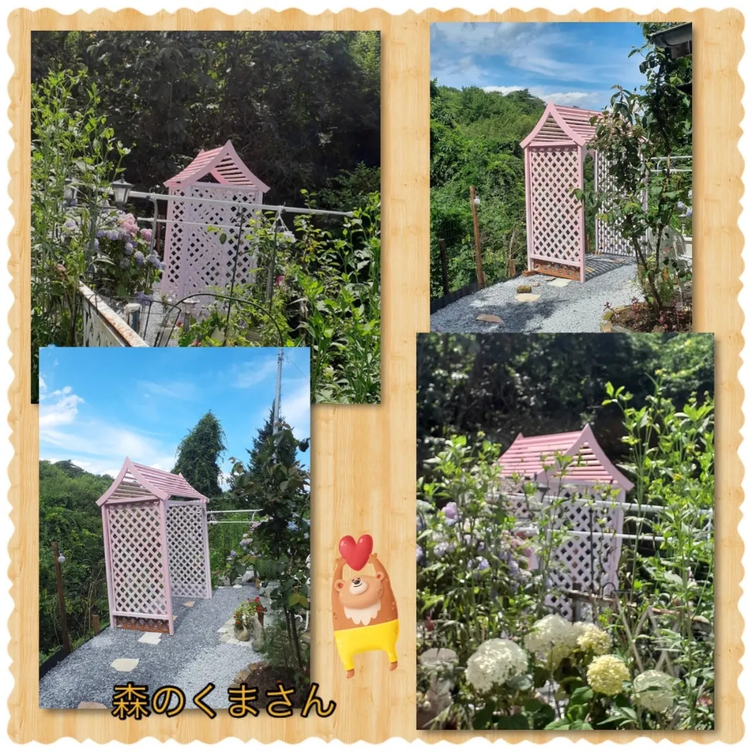 バラのアーチ　オーダー対応させていただきます。