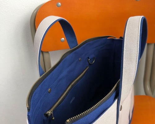 【オーダー品】　ドリンクバッグ カラーオーダーTOTE BAG / 内側カスタム ドリンクホルダー