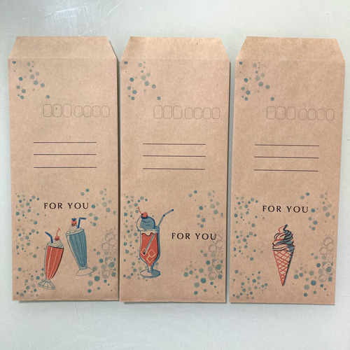 【karorintaさん専用】くまさん封筒 karorintaさん専用】くまさん封筒