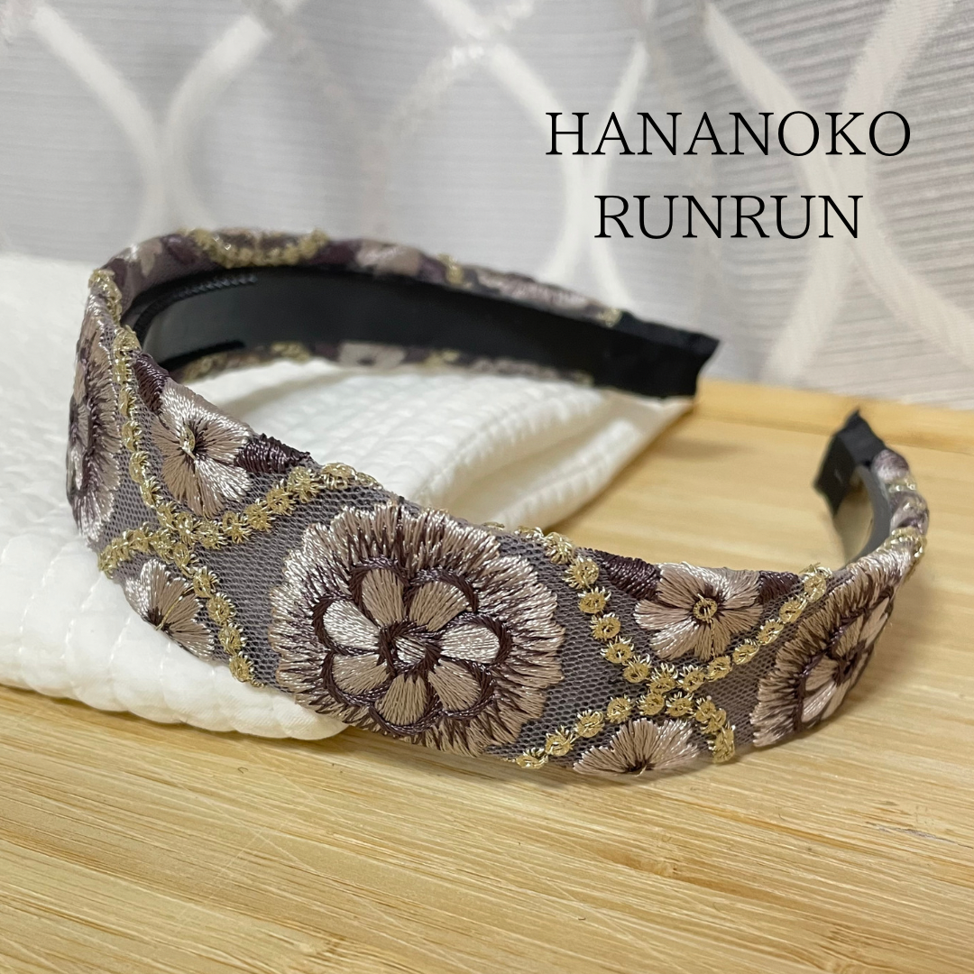 インド刺繍リボン カチューシャ カチューシャ hananokorunrun 通販
