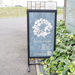 お店屋さんにも♪立式（足組立式）看板 1枚目の画像