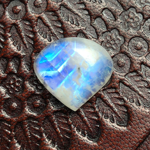 レインボームーンストーン 天然石 2880 天然石 Aun planet（発送は月水