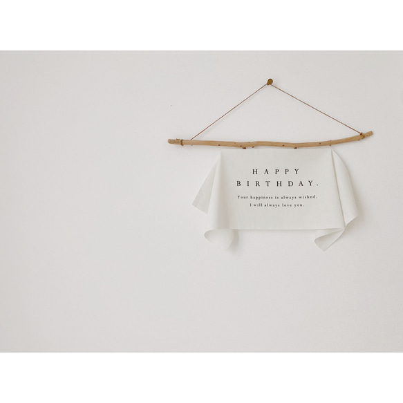 Birthday Tapestry /〈mini〉wide - simple - | バースデー | タペストリー 15枚目の画像