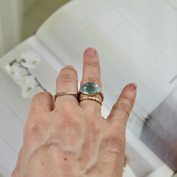 K10WG[人魚のaquamarine]ring 5枚目の画像