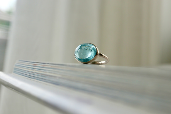 K10WG[人魚のaquamarine]ring 6枚目の画像