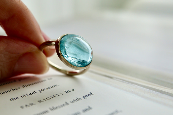 K10WG[人魚のaquamarine]ring 2枚目の画像