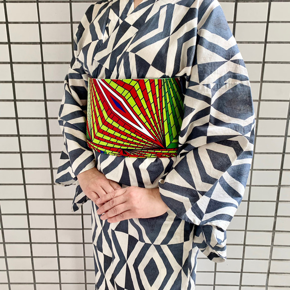 半幅帯　半襟付き　カジュアル　綿100％ 半幅帯 半襟付き カジュアル 綿100％ 半幅帯 ゆかた帯