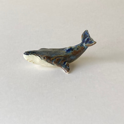 陶器：箸置き：鯨　ザトウクジラ 1枚目の画像