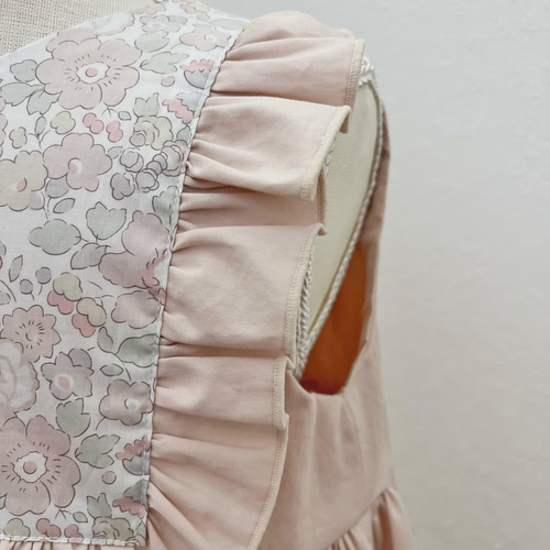 SALE、即納】c&s リバティ×海のブロードを使用したヨークフリル