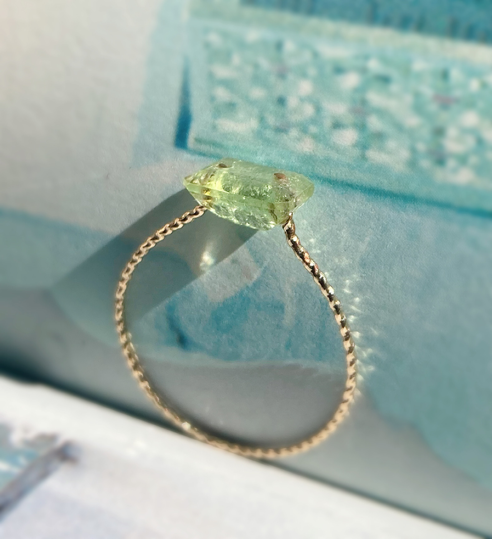 Prana candy gem✴︎トルマリンシリーズ✴︎k14gfリング
