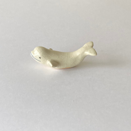 白い陶器のシロイルカの置物 楽天市場】白イルカの通販