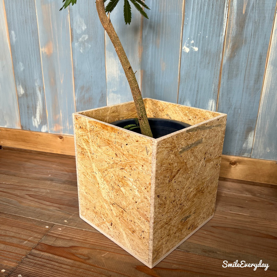 サイズオーダー可能】プランターカバー ウッドプランターボックス