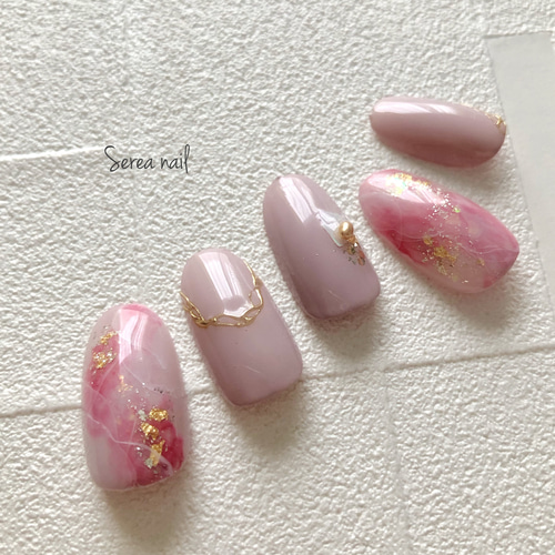 hネイルチップ H-021 ハワイアンネイル | Hawaiian Nail PUA MANU