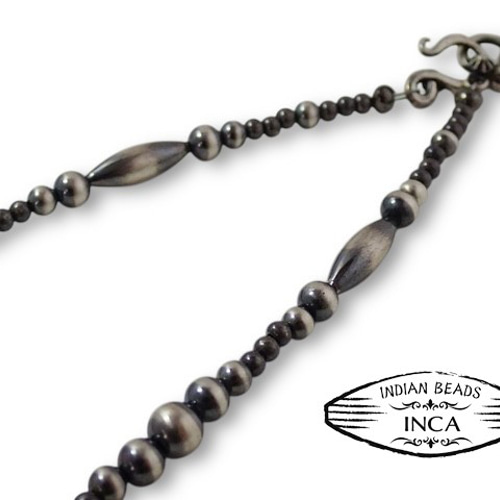 インディアンジュエリー ネックレス ターコイズ ビーズ シルバー