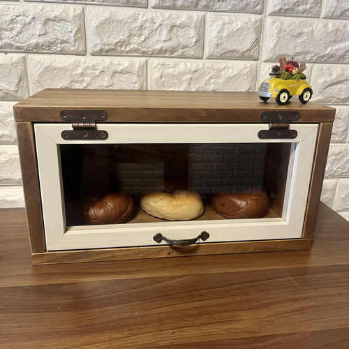 カフェ風ショーケース（受注製作） 棚・シェルフ・ラック green