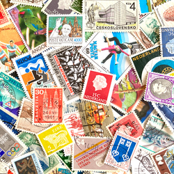 ＊.。海外の美しいヴィンテージ切手.。＊60枚アソートセットF 4枚目の画像