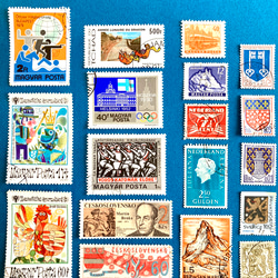 ＊.。海外の美しいヴィンテージ切手.。＊60枚アソートセットF 8枚目の画像