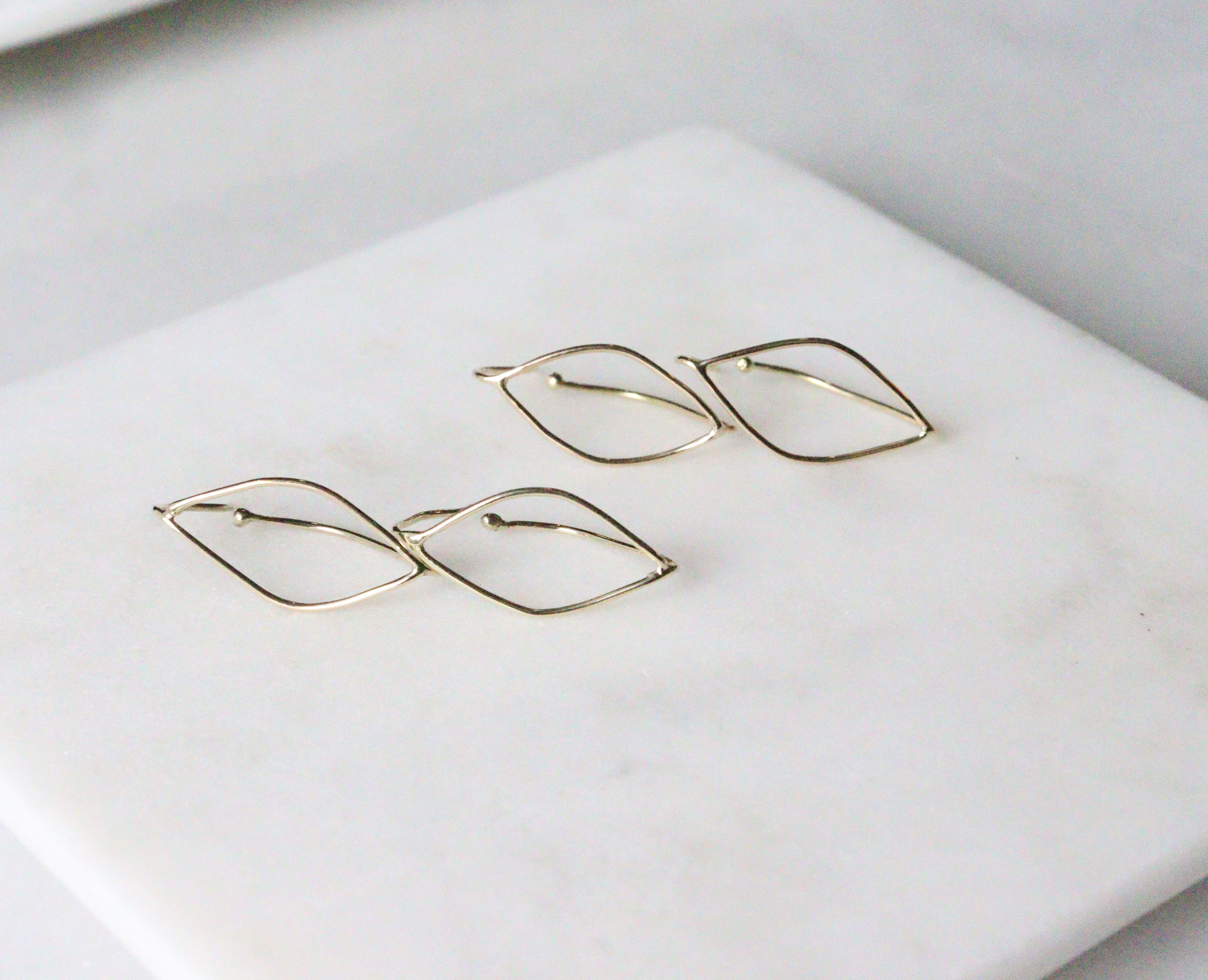 《k10YG/k18YG〜ご選択》檸檬〜レモンフックピアス  Jojuly