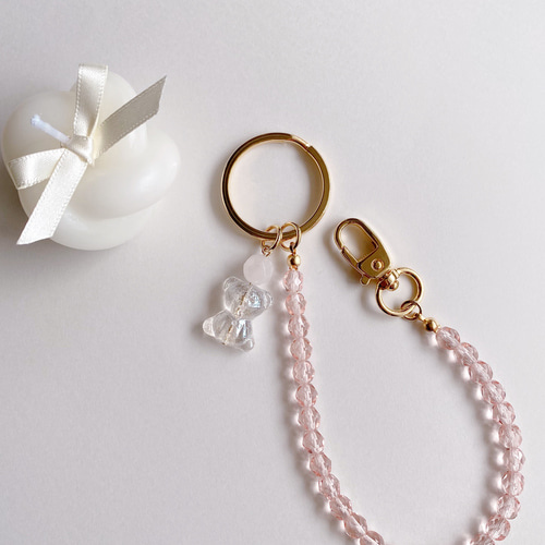 在庫品SALE◇14kgf◇ピンククォーツのゆめかわチャーム 在庫品SALE◇14kgf◇ピンククォーツのゆめかわチャーム 在庫品SALE