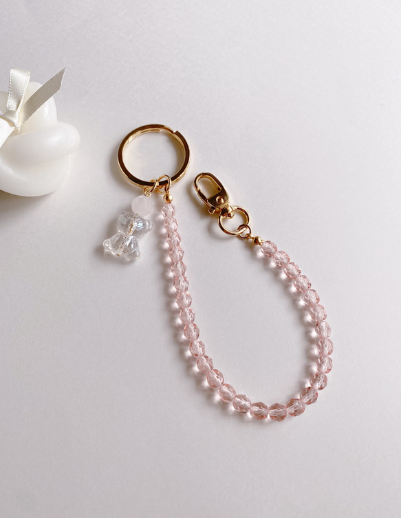 ミルフィオリ×スワロフスキー×チェコビーズチャーム ミルフィオリ