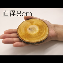 輪切り木材　 広葉樹の木の輪切り | 直径10cm 厚み1cm - 森からつくる木の生活道具