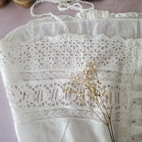 フランスアンティークレース♡パニエメルスリーセット♡ d589d4587eaa2d20a16812c80f4e1b
