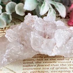 精霊を呼ぶ石✨レインボー カクタスアメジスト サボテン水晶 ラフ