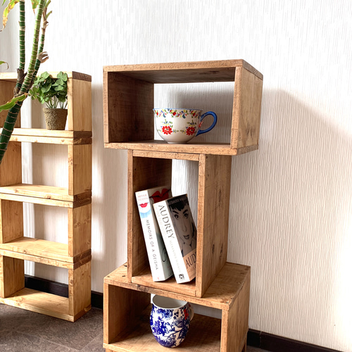 流木本棚、3段.最大6段、ハンドメイド 流木本棚、3段.最大6段、ハンドメイド - メルカリ