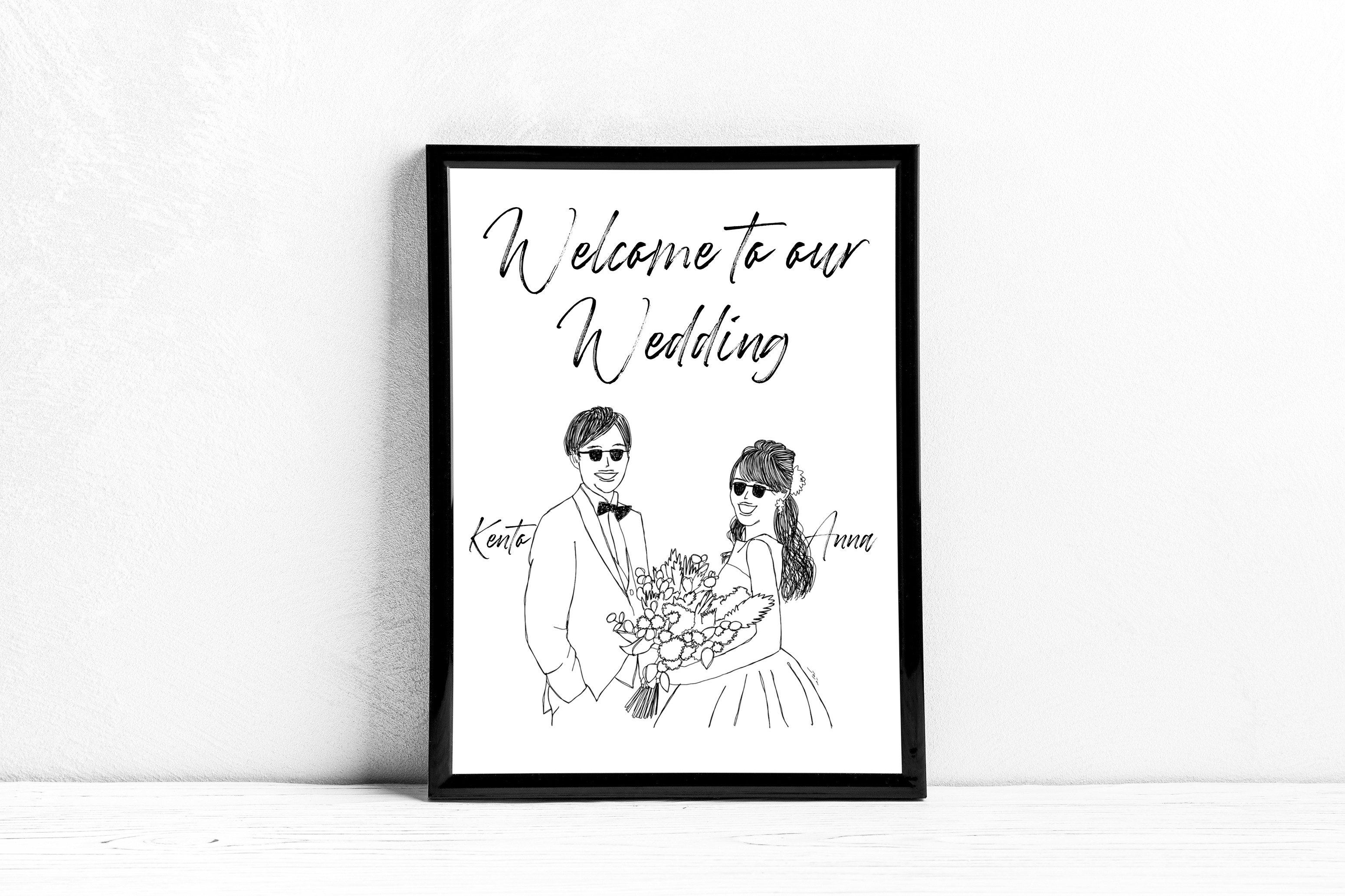 ウェルカムボード eclat23 ウェルカムボード eclat23 □シンプルスタイルのウェルカム