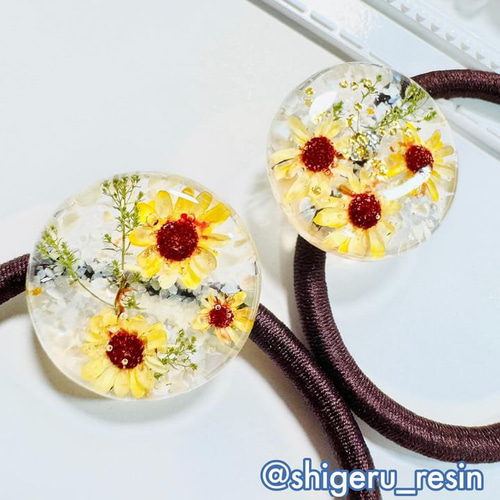 ♡夏季限定商品♡ スターフラワー ミニ ひまわり 10本 ドライフラワー