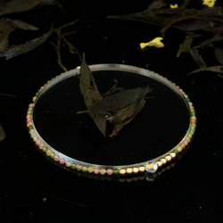 輕奢風碧璽14K包金 GF Swarovski 配珠水晶手鍊 ( Tourmaline Bracelet ) 第8張的照片